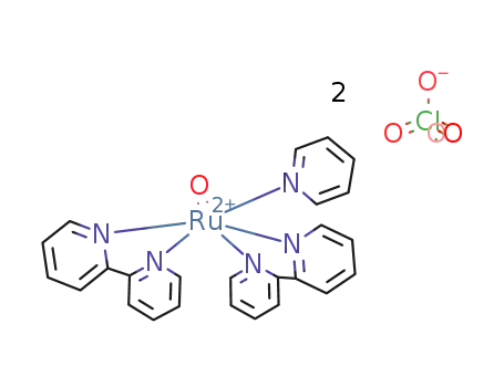 {(2,2'-bipyridine)2(pyridine)Ru(IV)(O)}(ClO<sub>4</sub>)2