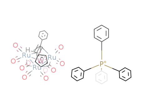 {PPh4}{WRu3Cp(CO)10(μ4-η2-PhCCH)}