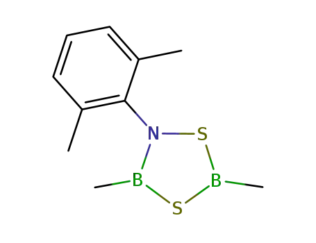 3,5-dimethyl-2-(2,6-dimethylphenyl)-1,4-dithia-2-aza-3,5-diborolidine