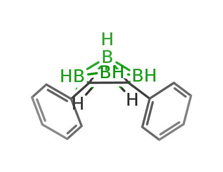 Molecular Structure of 110719-62-5 (nido-Ph<sub>2</sub>C<sub>2</sub>B<sub>4</sub>H<sub>6</sub>)