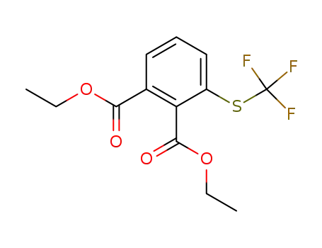 1,2-Benzenedicarboxylic acid, 3-[(trifluoromethyl)thio]-, diethyl ester