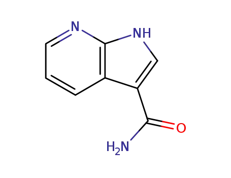 Molecular Structure of 74420-16-9 (1H-Pyrrolo[2,3-b]pyridine-3-carboxamide(9CI))