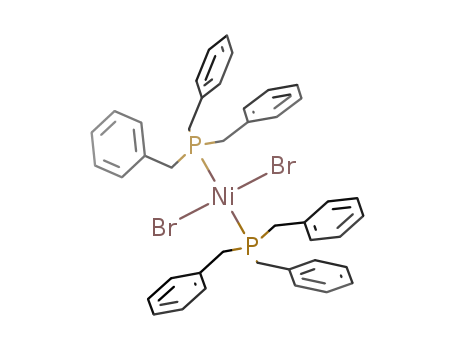 Molecular Structure of 107823-12-1 (Nickel, dibromobis[tris(phenylmethyl)phosphine]-)