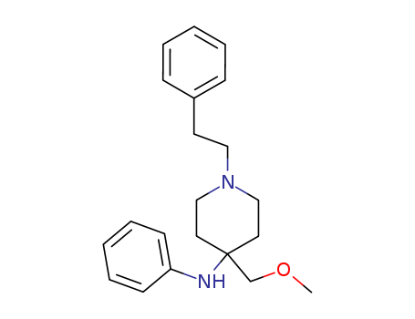 4-Piperidinamine, 4-(methoxymethyl)-N-phenyl-1-(2-phenylethyl)-