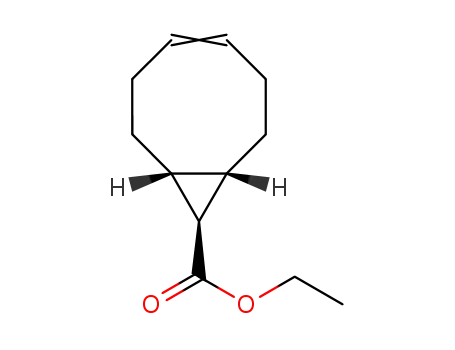Molecular Structure of 79549-89-6 (Ethyl (1α,8α,9α)-bicyclo[6.1.0]non-4-ene-9-carboxylate)