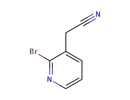 2-(2-bromopyridin-3-yl)acetonitrile