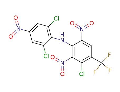 Benzenamine, 3-chloro-N-(2,6-dichloro-4-nitrophenyl)-2,6-dinitro-4-(trifluoromethyl)-