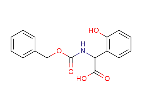 Molecular Structure of 55477-48-0 (Benzeneacetic acid, 2-hydroxy-a-[[(phenylmethoxy)carbonyl]amino]-)