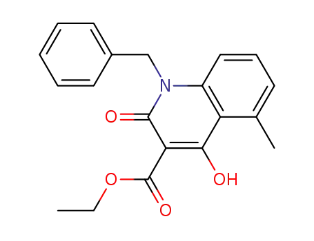 ethyl 1-benzyl-4-hydroxy-5-methyl-2-oxo-1,2-dihydroquinoline-3-carboxylate