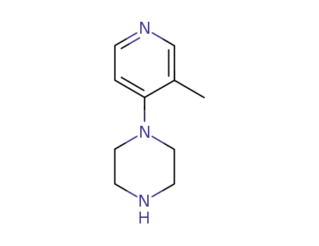 Molecular Structure of 112940-51-9 (Piperazine, 1-(3-methyl-4-pyridinyl)- (9CI))
