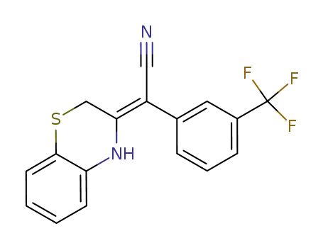 (2H-1,4-benzothiazin-3(4H)-ylidene)<3-(trifluoromethyl)phenyl>acetonitrile