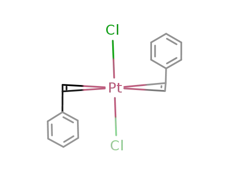 trans-dichlorobis(styrene)platinum(II)