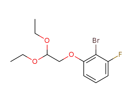 2-(2-bromo-3-fluorophenoxy)-acetaldehyde diethyl acetal