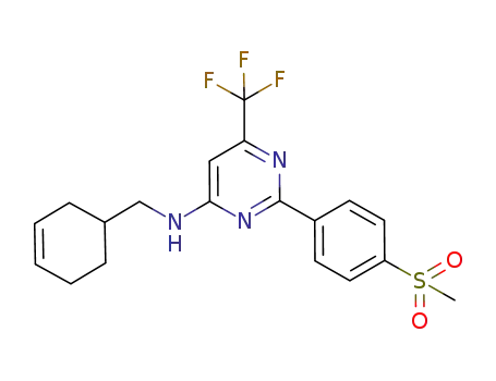C<sub>19</sub>H<sub>20</sub>F<sub>3</sub>N<sub>3</sub>O<sub>2</sub>S