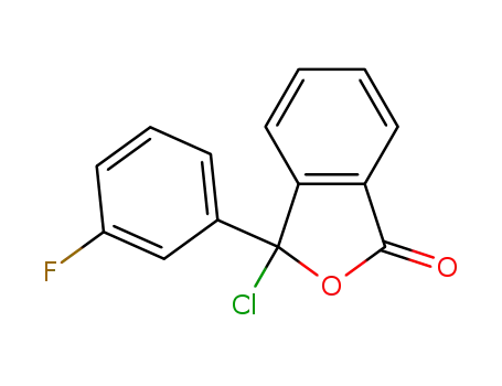 1(3H)-Isobenzofuranone, 3-chloro-3-(3-fluorophenyl)-