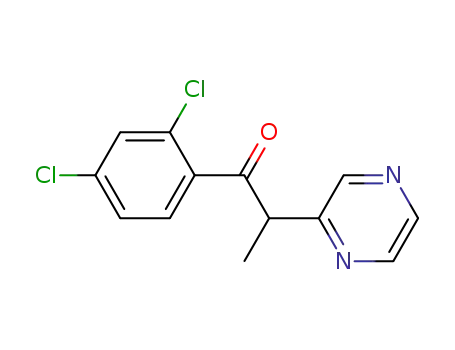 2',4'-dichloro-2-(2-pyrazinyl)-propiophenone