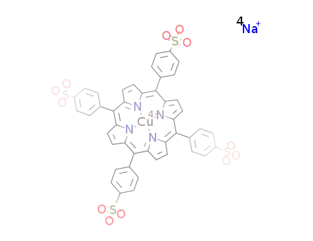 CUPRATE(4-), ((4,4,4,4-(21H,23H-PORPHINE-5,10,15,20-TETRAYL)TETRAKIS(BENZE