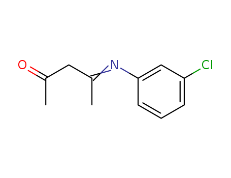 2-Pentanone,4-[(3-chlorophenyl)imino]- cas  59554-45-9