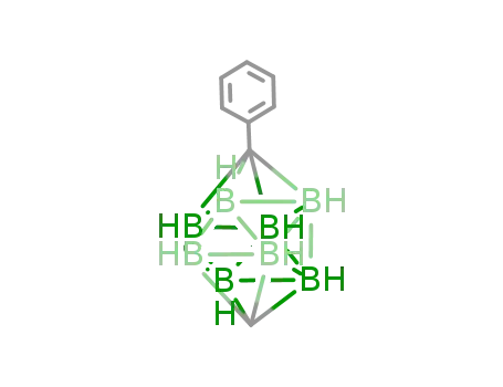 Molecular Structure of 23796-95-4 (1-phenyl-1,10-dicarba-closo-decaborane<sup>(10)</sup>)