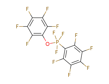 pentafluorophenyl(pentafluorophenoxy)trifluorophosphorane