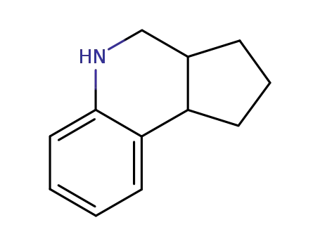 Molecular Structure of 95308-64-8 (1H-Cyclopenta[c]quinoline, 2,3,3a,4,5,9b-hexahydro-)