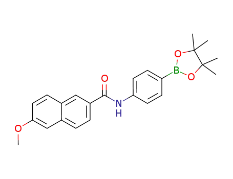 2-Naphthalenecarboxamide,
6-methoxy-N-[4-(4,4,5,5-tetramethyl-1,3,2-dioxaborolan-2-yl)phenyl]-