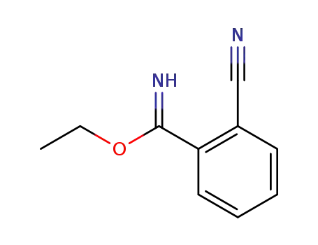 Molecular Structure of 104326-76-3 (ethyl (2-cyanophenyl)imidoformate)