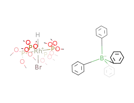 trans-{Rh(P(OCH<sub>3</sub>)3)4HBr}BPh<sub>4</sub>