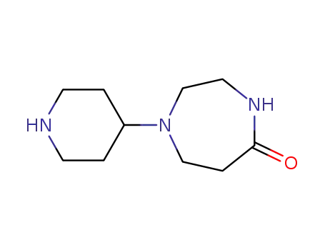 Molecular Structure of 344779-09-5 (1-(PIPERIDIN-4-YL)-1,4-DIAZEPAN-5-ONE)