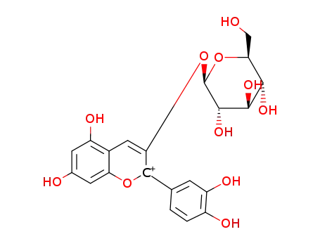 CYANIDIN-3-O-GLUCOSIDE(KUROMANIN)(P)