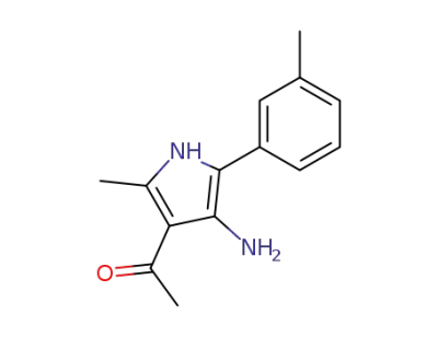 1-[4-アミノ-2-メチル-5-(3-メチルフェニル)-1H-ピロール-3-イル]エタノン