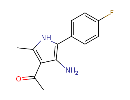 1-(4-AMINO-5-(4-FLUOROPHENYL)-2-METHYL-1H-PYRROL-3-YL)ETHANONE
