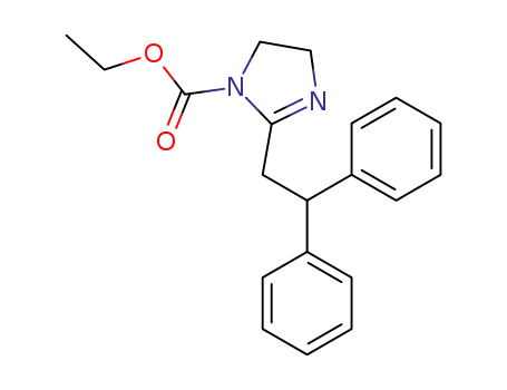 2-(2,2-diphenyl-ethyl)-4,5-dihydro-imidazole-1-carboxylic acid ethyl ester