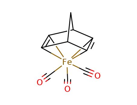 Molecular Structure of 12307-07-2 (Iron, [(2,3,5,6-h)-bicyclo[2.2.1]hepta-2,5-diene]tricarbonyl-)