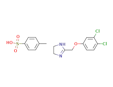 2-((3,4-dichlorophenoxy)methyl)-2-imidazoline p-toluenesulfonate