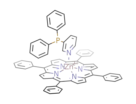 3-pyridyldiphenylphosphine zinc(II) tetraphenylporphyrin