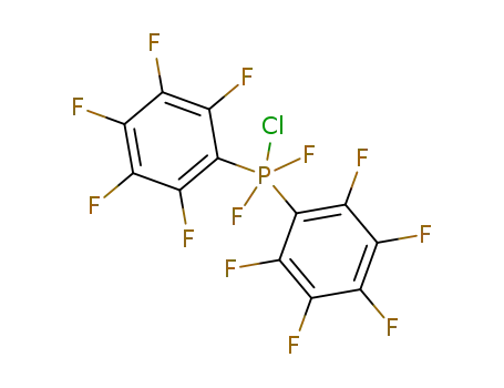 bis(pentafluorophenyl)difluorochlorophosphorane