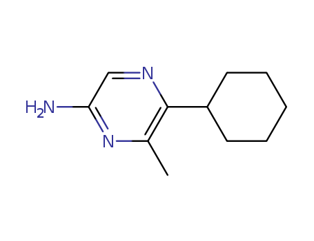 Pyrazinamine, 5-cyclohexyl-6-methyl- (9CI)