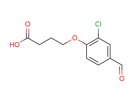 Butanoic acid, 4-(2-chloro-4-formylphenoxy)-