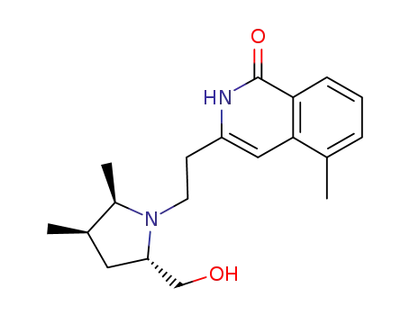 3-(2-[(2S,4R,5R)-4,5-dimethyl-2-hydroxymethylpyrrolidin-1-yl]ethyl)-5-methyl-2H-isoquinolin-1-one