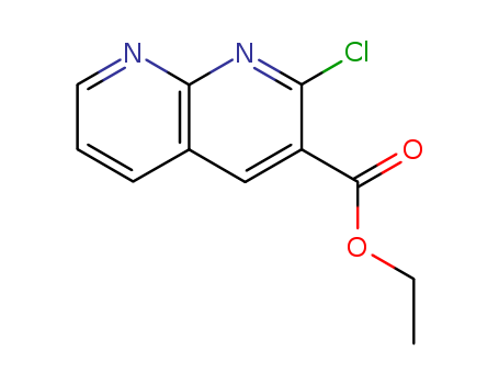 1,8-Naphthyridine-3-carboxylic acid, 2-chloro-, ethyl ester