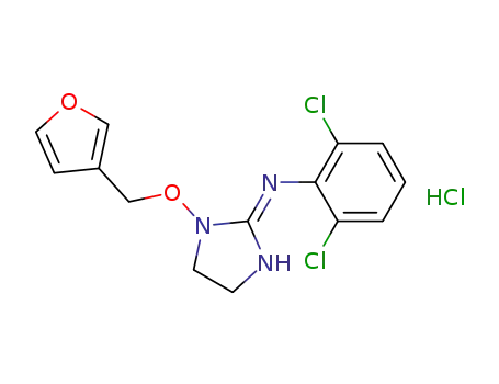 2-[(2,6-dichlorophenyl)imino]-1-(3-furylmethoxy)-imidazolidine hydrochloride