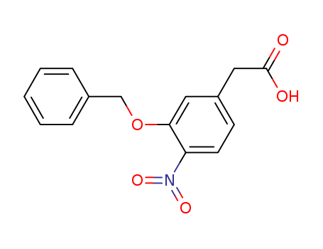 Benzeneacetic acid, 4-nitro-3-(phenylmethoxy)-