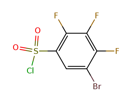 5-bromo-2,3,4-trifluorophenylsulfonyl chloride