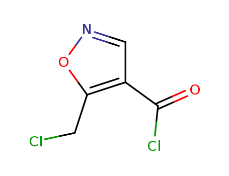 4-ISOXAZOLECARBONYL CHLORIDE,5-(CHLOROMETHYL)-CAS