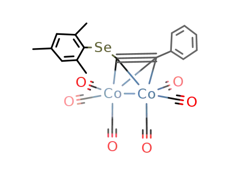 Co(CO)3Co(CO)3{(CH<sub>3</sub>)3C<sub>6</sub>H<sub>2</sub>SeCC(C<sub>6</sub>H<sub>5</sub>)}