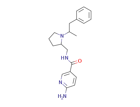6-amino-<i>N</i>-[1-(1-methyl-2-phenyl-ethyl)-pyrrolidin-2-ylmethyl]-nicotinamide