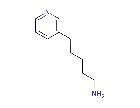Molecular Structure of 84200-05-5 (3-Pyridinepentanamine)