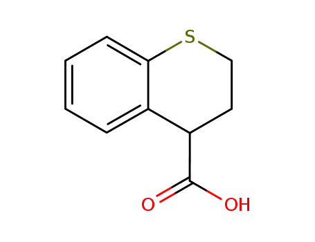 Molecular Structure of 80858-99-7 (2H-1-Benzothiopyran-4-carboxylic acid, 3,4-dihydro-)