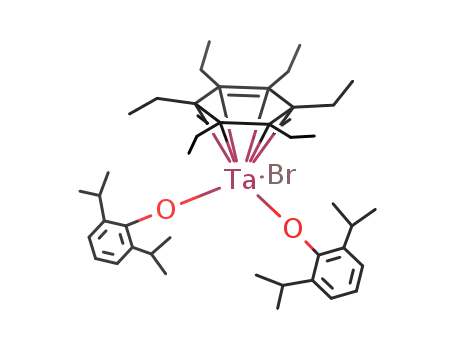 (η6-C6Et6)Ta(2,6-diisopropylphenoxide)2Br
